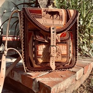 Hand Crafted, Real Leather Bag